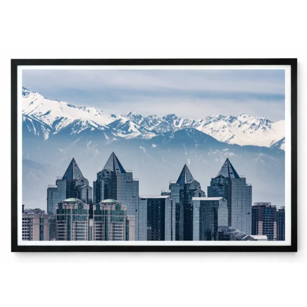flokkmann-art-prints_almaty_innrammet Almaty, Kasakhstan