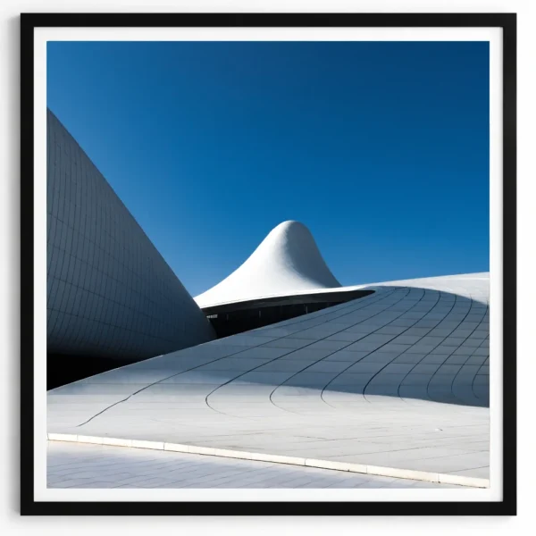 flokkmann-art-prints_baku_innrammet Baku, Aserbajdsjan