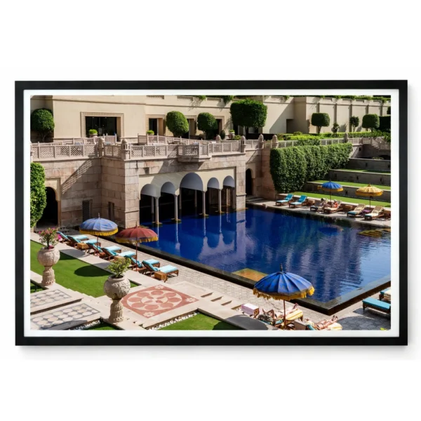flokkmann-art-prints_oberoi_innrammet Oberoi, Agra, India